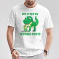 Niñosoy A Ser Un Hermano Mayor Dinosaurio Con Huevo Idea Dino Camiseta unisex Regalos divertidos
