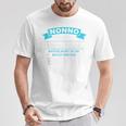 Nonno Knows Everything Fathers Day Dad Papa T-Shirt Personalized Gifts