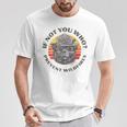 If Not You Who Vintage Smokey Bear 80S Sunset T-Shirt Funny Gifts