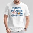 Papa 2024 Desantis Machen Amerika Florida T-Shirt Lustige Geschenke