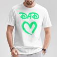 Papa Bester Dad Auf Der Welt Raglan T-Shirt Lustige Geschenke