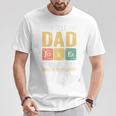 Papa Ich Erzähle Papa Witze Regelmäßigatertag T-Shirt Lustige Geschenke