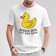 Pato De Goma Espíritu Animal Pato Camiseta unisex Regalos divertidos