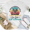 Pickleball If You're Looking For Soft Serve Go Get Ice Cream T-Shirt Funny Gifts