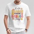 Be The Reason Someone Smiles Today Positive Motivation T-Shirt Unique Gifts