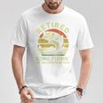 Retired Gone Fishing- Grandpa Retirement Bass Dad T-Shirt Unique Gifts