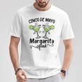 Retro Cinco De Mayo Fiesta Margarita Squad T-Shirt Funny Gifts