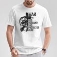 Retro Man Of God Husband Dad Protector Hero Dad Christian T-Shirt Funny Gifts