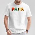 Retro Parkour Papa Lustigerintage Papa Parkour T-Shirt Lustige Geschenke