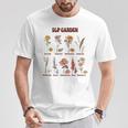 Retro Slp Garden Wildflowers Speech Language Pathologist T-Shirt Unique Gifts