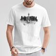 San Antonio Skyline Souvenir Home Silhouette Art T-Shirt Unique Gifts