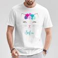 Sofia Name Personalised Kitty Cat T-Shirt Funny Gifts