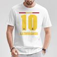 Spain Sauf Jersey Lasmiranda Sun Name T-Shirt Lustige Geschenke