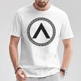 Sparta-Symbol Spartan Shield Lambda Laconia T-Shirt Lustige Geschenke