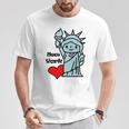 Statue Of Liberty I Love New York T-Shirt Unique Gifts