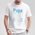 Stiefpapa Outfit Stiefvater Bonus Papa Spruch T-Shirt Lustige Geschenke