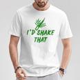 Sukkot I'd Shake That Four Species Lulav Etrog Jewish T-Shirt Unique Gifts