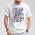 In My Summer Break Era Groovy Smile Face Summer Vacation T-Shirt Unique Gifts