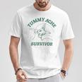 Tummy Ache Survivor Rabbit Meme Bunny Lover T-Shirt Unique Gifts