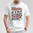 Never Underestimate Karr Family Name T-Shirt Personalized Gifts