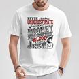 Underestimate Mooney Family Name T-Shirt Funny Gifts