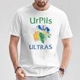 Urpils Ultras Stadion Bier Saarland T-Shirt Lustige Geschenke