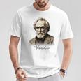 Verdi Portrait Italian Opera T-Shirt Unique Gifts