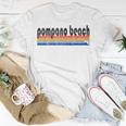 Vintage 80S Style Pompano Beach Fl T-Shirt Unique Gifts