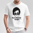 Viva La Libertad Carajo La Libertad Avanza Javier Milei Gray T-Shirt Lustige Geschenke