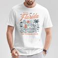 Welcome To Florida Vintage Gator Beach Sunshine State T-Shirt Unique Gifts