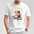 Wheelchair Chronic Pain Disability Awareness Spoonie Hamster T-Shirt Unique Gifts