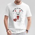 Will You Be My Boo Boujee Valentines Day Ghost T-Shirt Unique Gifts