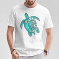 In A World Full Of Grandmas Be A Nana Sea Turtle T-Shirt Unique Gifts