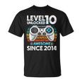 10 Yr Bday Son Boy Gamer 10Th 10 Year Old Birthday T-Shirt