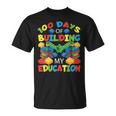 100 Days Of Building My Education Construction Block T-Shirt