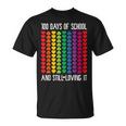100 Days Of School And Still Loving It Hearts Cute 100Th Day T-Shirt