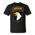 101St Airborne Division Military Veteran American Eagle Army T-Shirt