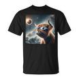 2024 Solar Eclipse Highland Cow Wearing Glasses Totality T-Shirt