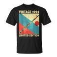 30 Years Old Vintage 1994 Flute Lover 30Th Birthday T-Shirt