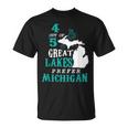 4 Out Of 5 Great Lakes Michigan Michigander Detroit T-Shirt