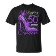 50 Year Old High Heels Stepping Into My 50Th Birthday T-Shirt