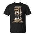 50 Years Of Being Awesome June 1974 Cool 50Th Birthday T-Shirt