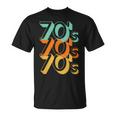 The 70S In Large Letters 70'S Lover Vintage Fashion T-Shirt