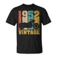 72Nd Birthday Biker Retro Vintage 1952 Motorcycle T-Shirt