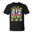 80S Outfit & 80S Costume Hombre Niño Disfraz Años 80 Party Camiseta unisex