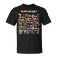 Abcs Of Black History Month Pride Live It Learn It Teacher T-Shirt
