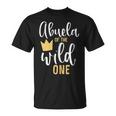 Abuela Of The Wild One 1St Birthday First Thing Matching T-Shirt