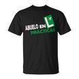Abuelo En Prácticas Abuelos Primerizos Regalos Futuro Abuelo Camiseta Camiseta unisex