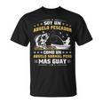 Abuelo Pescador Divertido Pesca Día Del Padre Regalo Abuelo Camiseta unisex