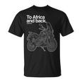 Adventure Dual Sport Adventure Africa Twin Motorcycle T-Shirt